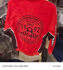 Mario Kart racing jacket