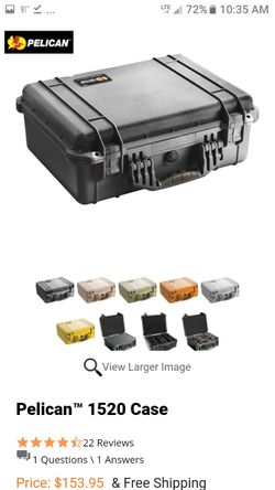 Pelecan Case model 1520