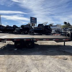 Teton Flatbed Deckover Trailer