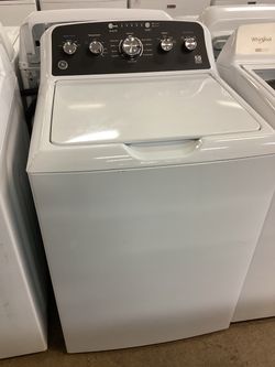 GE High Efficiency 4.5 cu.ft. Top Load Washer with Agitator