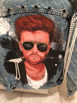 George Michael original jean jacket