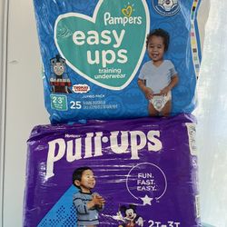 2T 3T Pull-ups Easy Ups Training Pants