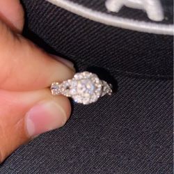 Princess cut diamond ring OBO 