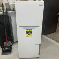 BRAND NEW - 10 Cu. ft. Frigidaire Top Mount Refrigerator - White