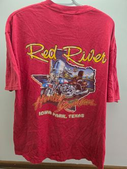 Harley Davidson Vintage 2001 Texas Shirt Biker USA Vtg Y2K XL