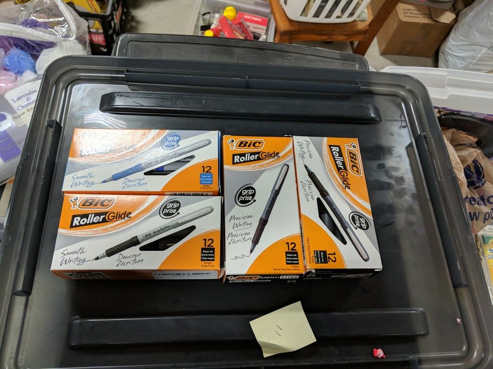 Bic Roller Glide Pens