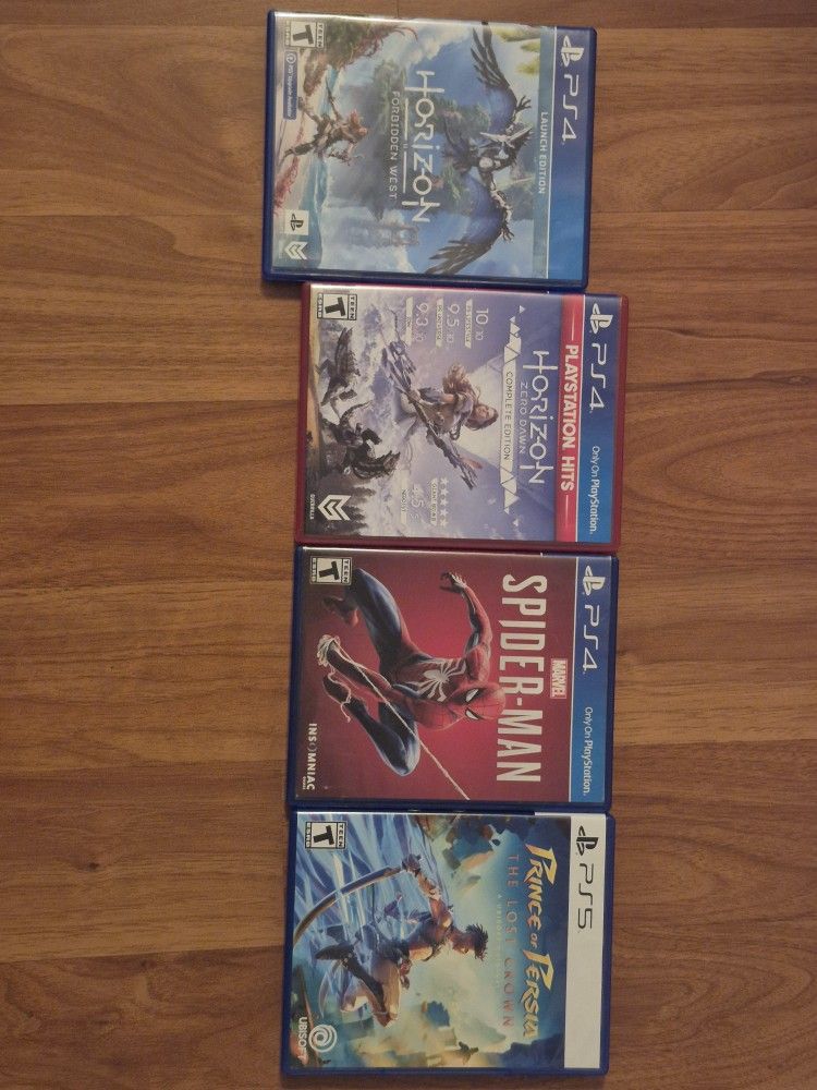 Ps4 And Ps5 Games