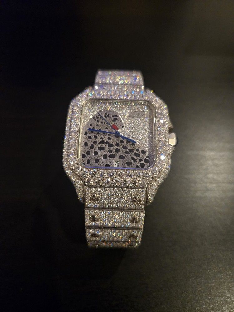 Vvs 1 Moissanite Diamond Watch