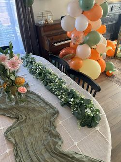 Eucalyptus Centerpieces 