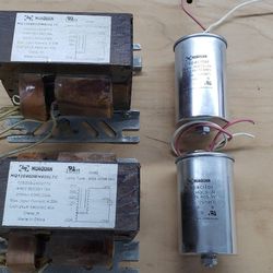 2 - 400 watts Metal Halide Balast with Capacitor.