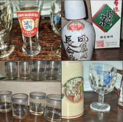14--Beer & Liquor Glasses, Steins, etc  $15