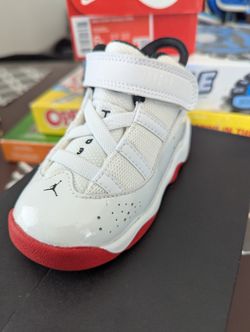 Jordan 6 Rings White / Black / University Red