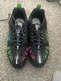 Nike Air VaporMax 360 Black Green Pink  Men's Low Top Mesh Sneakers