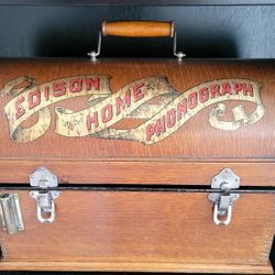 Thomas Edison Banner Phonograph