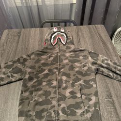 Bathing Ape Full Zip Hooded Jacket 