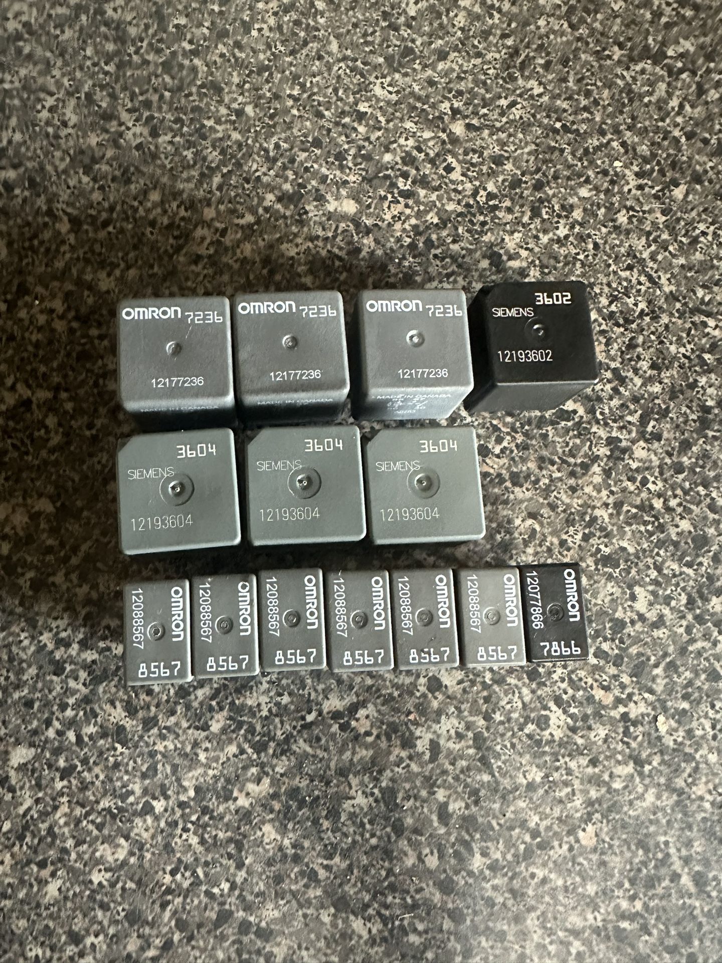 Car Relays (came Off Buick) $70 For All
