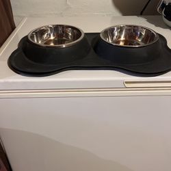 2 Pet (Dog) Food Trays