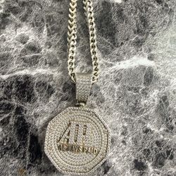 💎 Gold Over Silver AP “Always Paid” Chain – Heavy Look – $350 OBO