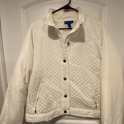 Vintage Karen Scoot Wool Bottom Up Jacket LARGE