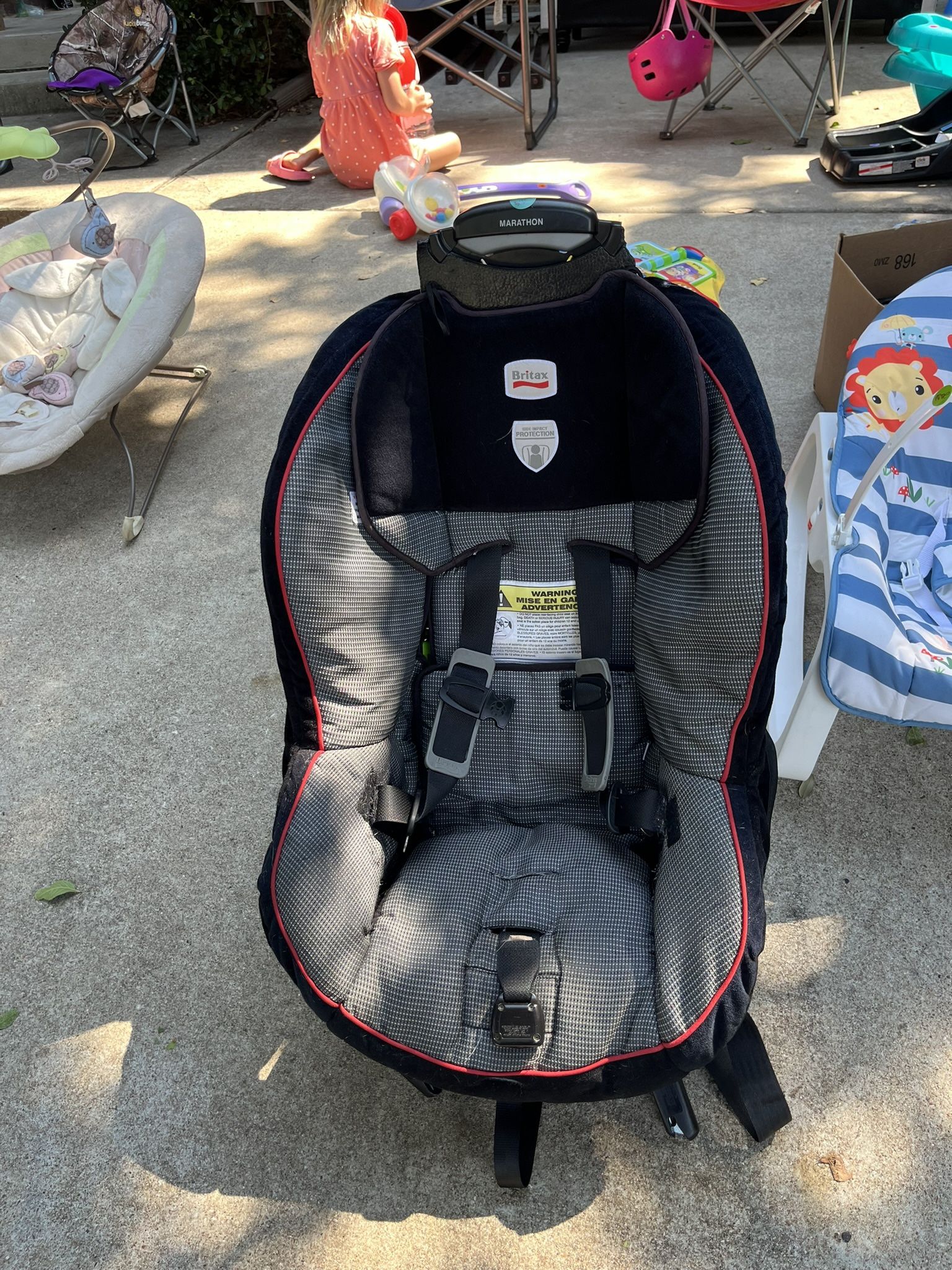 Britax Marathon G4.1 Convertible Car Seat - Jet Set