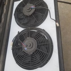 Cooling Fans On A Duel  Shroud