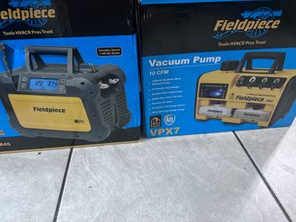 Fieldpiece Vacuum 10 CFM and Recovery machine $1,650