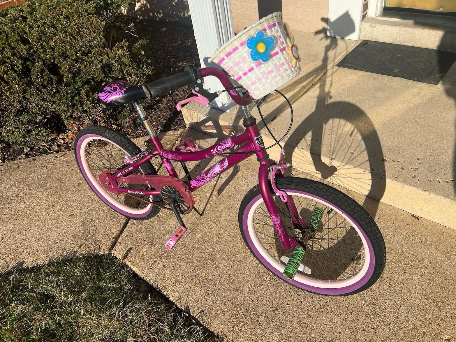 Girls Bike For 8-12 Years In Good Condition 