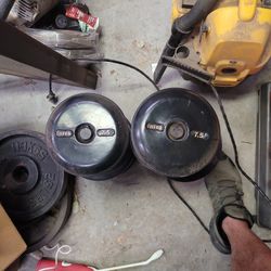 7.5lb Dumbbells Intek