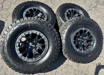 Fuel Raptor Oem Wheels 17x8.5 +35 Offset With Bfg Ko2 315/70R17 Tires 🔥🔥🔥