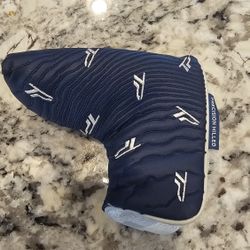 TaylorMade TP putter head cover blue/white