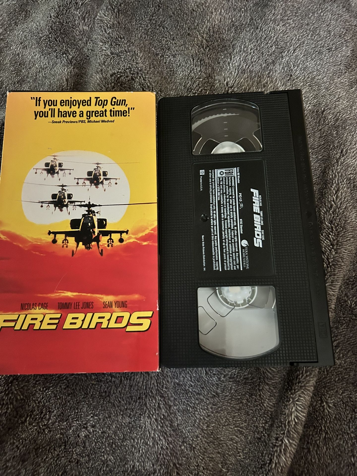 Fire Birds VHS