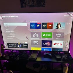 Hisense Roku TV 55” With HDR 4K (Moving Sale)