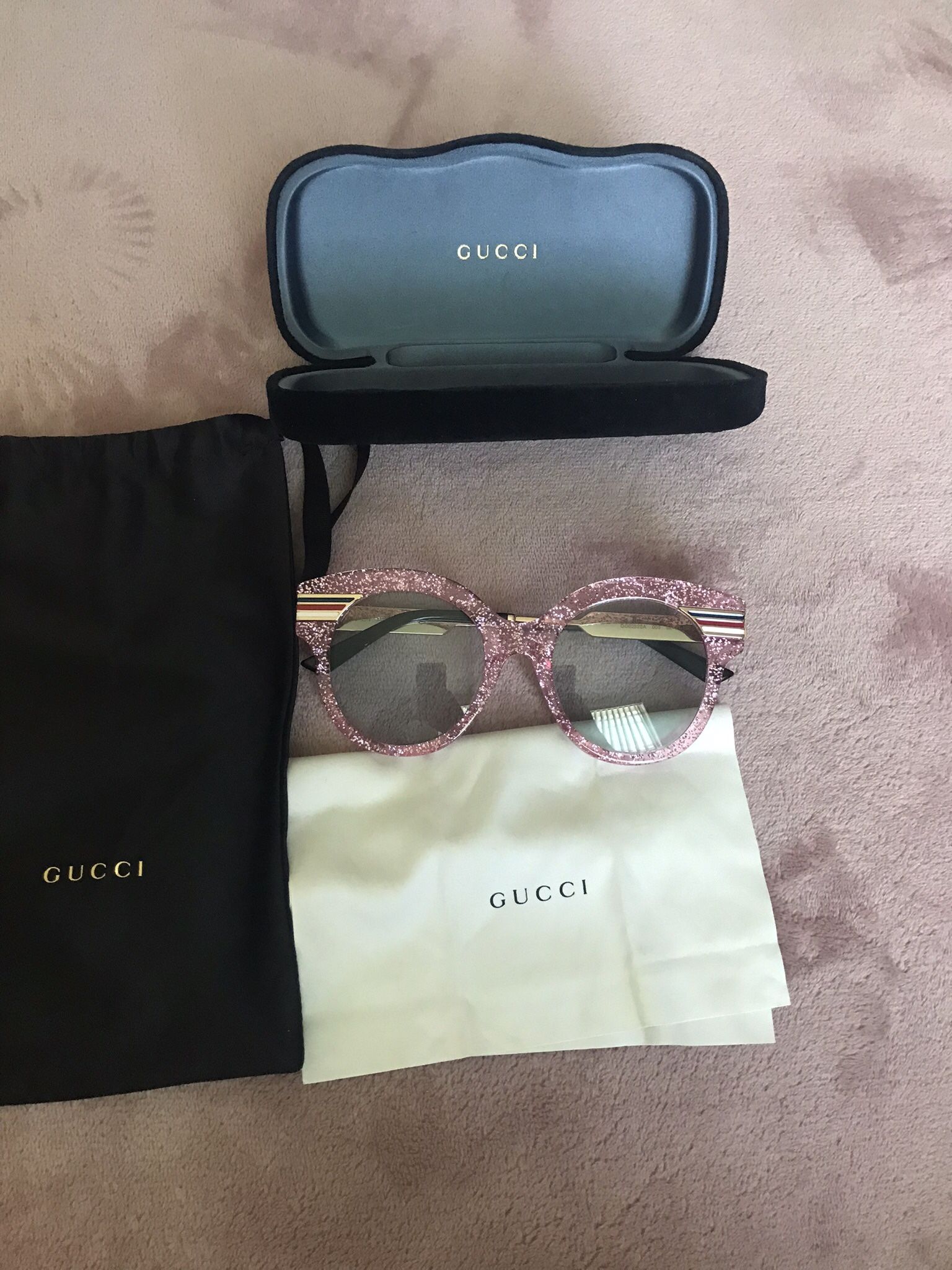 Pink Gucci Glasses