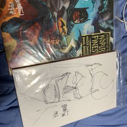Batman Sketch By Dan Brereton *AUTHENTIC
