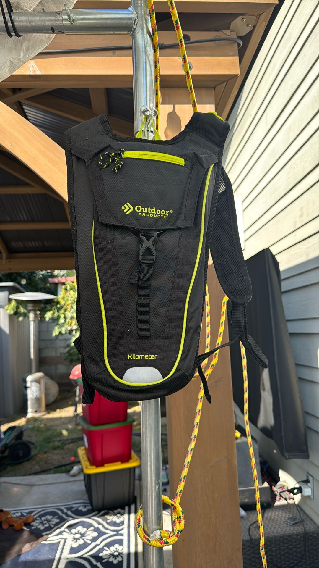 Outdoor Products Kilometer Backpack Water Pack Hydration Hiking Biking 2 Liter