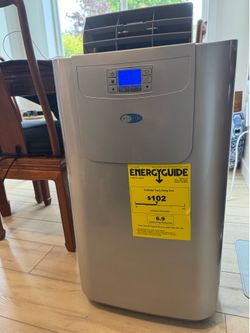 Whynter Elite ARC-122DHP 12,000 BTU Dual Hose Portable AC & Heater w/ Remote