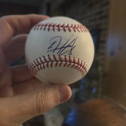 Autographed Bryce Harper Baseball With COA 