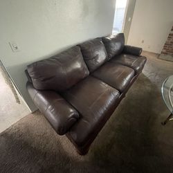 Leather Sofa For Sale! 