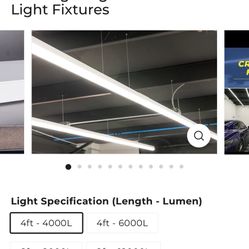 Cree LS Series LED Fixtures 4ft 4000 L 4000k Cct