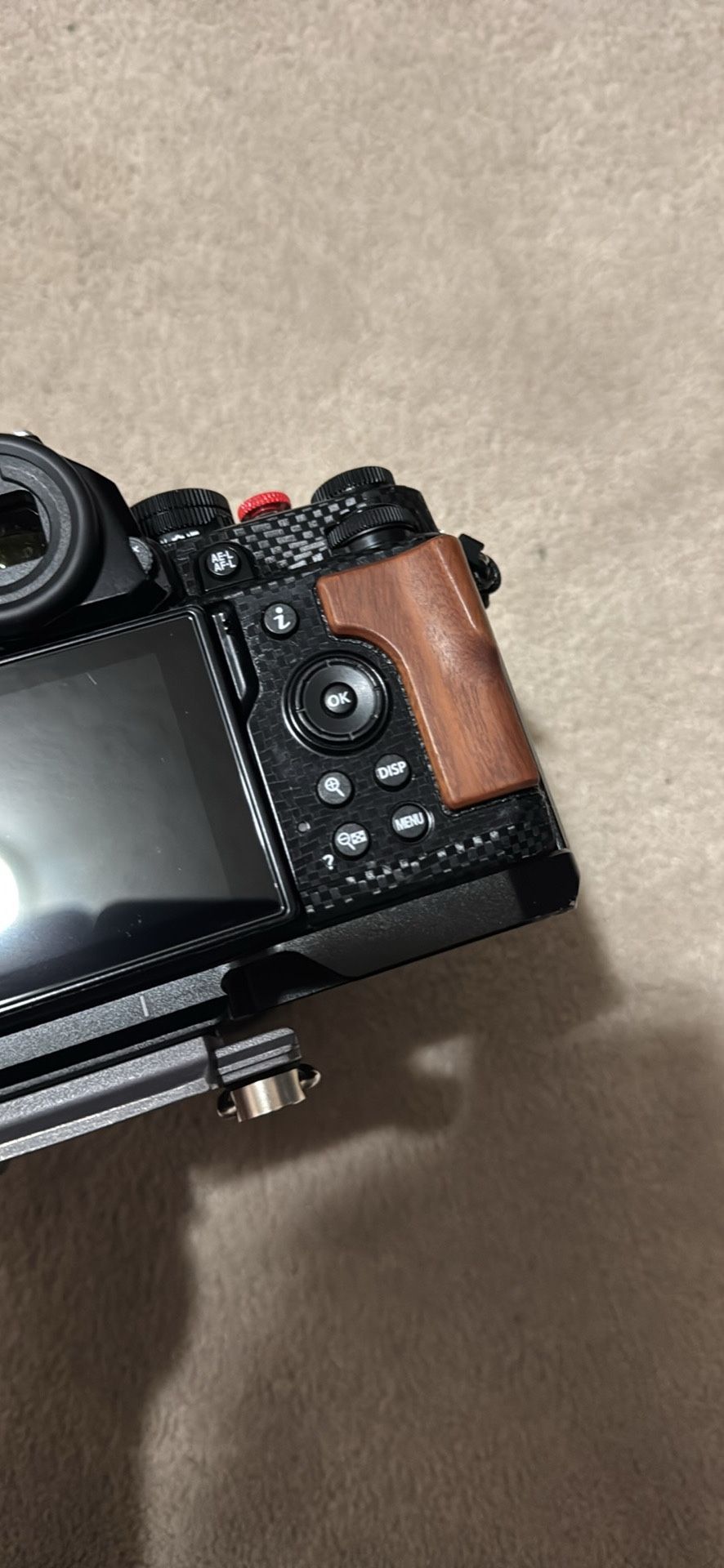 Nikon ZF Wooden thumb Grip