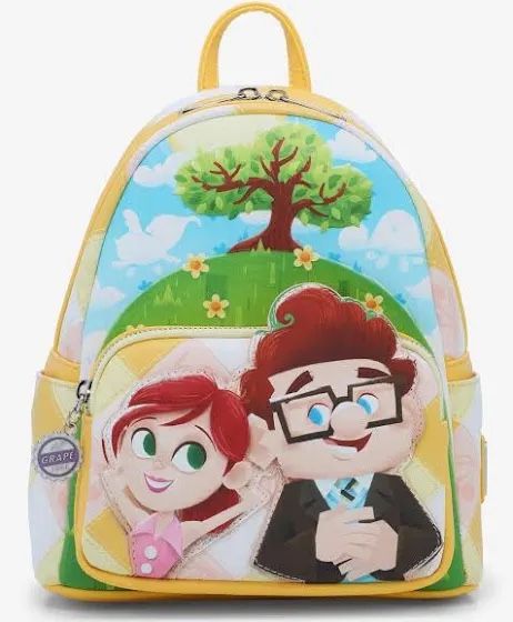 Loungefly Disney Pixar Up Carl & Ellie Cloud Gazing Mini Backpack