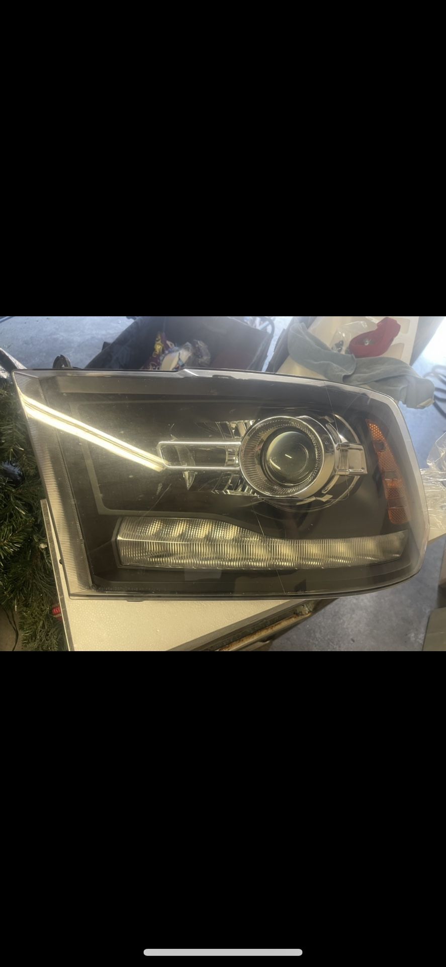 Ram Left Headlight 
