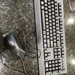 Gaming keyboard and mouse 