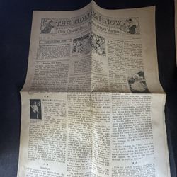 2 Antique The Golden Now Cradle Roll Newspapers Sept 1(contact info removed) Sunday School