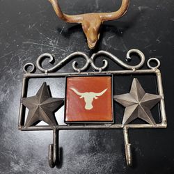 bull's head decorative hooks