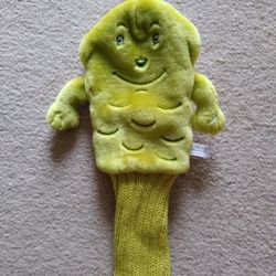 Golf club head covers(2)with a box of golf balls