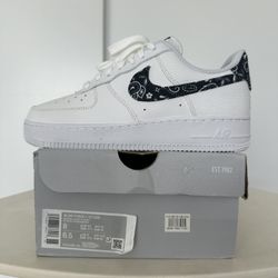 Air Force 1 Low ‘07 Essential - Black/white Paisley - US W8