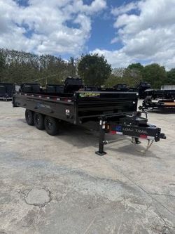 Load Trail 8 x 16 Low Side Deckover Dump Trailer 21k