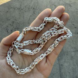 New 2026 Unisex 925 Sterling Silver 20-24Inch 5Mm Faucet Chain Necklace For Woman Man Fashion Party Wedding Accessories Jewelry Christmas Gifts Decora