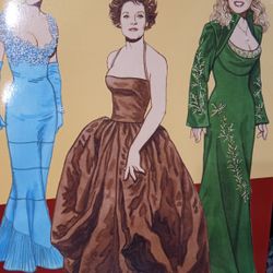 Red Carpet Fashions of The 1990's Paper DollBook